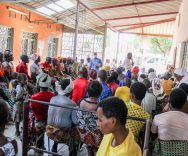 Awareness session on mental health at the Kaburantwa Medical Center